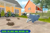 family pet cat simulator: cat games for kids Screen Shot 0