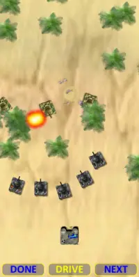 Aggredior tank game Vecht voor palm en woestijn Screen Shot 9