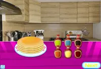 Cooking dessert pan cakes  : Games For Girls Screen Shot 5