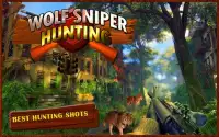 Wolf Sniper Hunting 3d Screen Shot 0