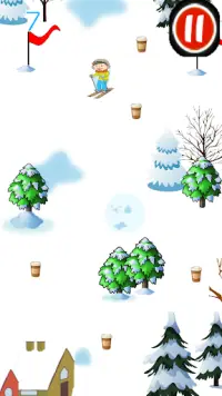 Winter Ski in Snow Land – Winter Sports Stunts Screen Shot 2