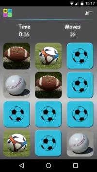 Memory Game Screen Shot 3