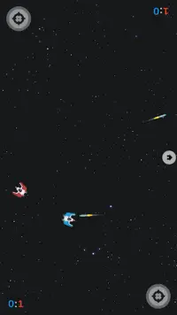 Two players starships Screen Shot 0