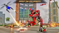 หุ่นยนต์แปลงสภาพโดรน - รถหุ่นยนต์เปลี่ยนเกม Screen Shot 3