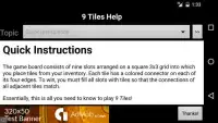 9 Tiles Puzzle Game Screen Shot 7