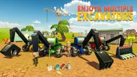Heavy Excavator Crane Simulator - Pembinaan 3D Screen Shot 0