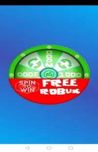 Free ROBUX - Spin Wheel Screen Shot 2