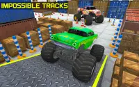 Monster Truck Parking: Hard Car Parking Simulator Screen Shot 3