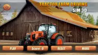 Tractor Farm Driving Sim 3D Screen Shot 0