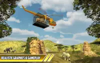 Zoo Hewan Truk 3D Pesawat terbang Transporter Screen Shot 13