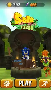 Temple Sonic Run 3D Screen Shot 0