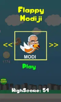Flappy Modi Ji Screen Shot 1