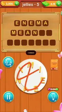 Candy Cross Word Screen Shot 4