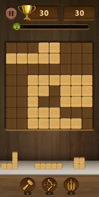 Wood Block Puzzle 2020 Offline Screen Shot 2