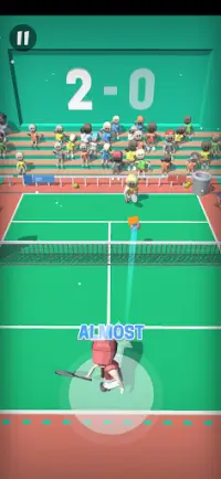 Tropical Tennis 3D Screen Shot 1