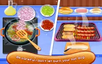 Çılgın hot dog maker - çılgın pişirme macera oyunu Screen Shot 1