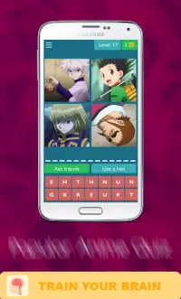 Quiz Anime & Manga Challenge - Free Game Trivia Screen Shot 1