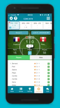 Sporteager - sport prediction app Screen Shot 1