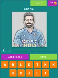 Guess The Cricketers-IPL Screen Shot 8