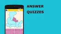 Puzzle Quiz Map 2020 - Mali - Regions , Cercles .. Screen Shot 4