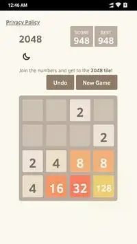 2048 Screen Shot 3