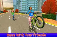 Trẻ em đua xe đạp đua trường Screen Shot 10