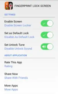 Fingerprint Lock Screen Prank Screen Shot 3
