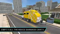 Real City Garbage Truck sim 3D Screen Shot 4