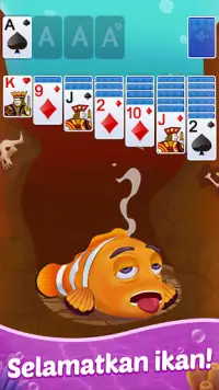 Solitaire Ikan 3D Screen Shot 16