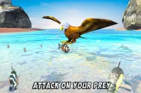 Eagle Simulator: Flying Bird Family Games Screen Shot 7