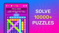Word Search — Word Puzzle Game Screen Shot 7