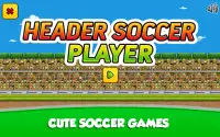 Head Soccer Player Screen Shot 0