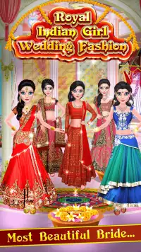 Royal Indian Girl Wedding Fashion Screen Shot 5