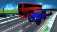Extreme Stupid City Bus Racing Game Screen Shot 0