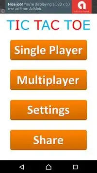 Classic Tic Tac Toe Screen Shot 0