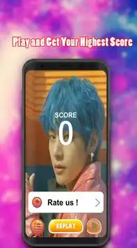 Piano BTS Game - Boy With Luv Screen Shot 4