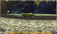 Army Bus Driver Hill Climb Screen Shot 4