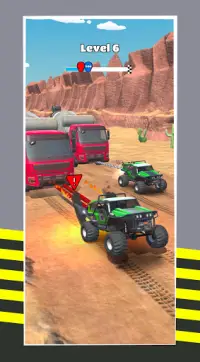 Towing Race 3D!! Screen Shot 1