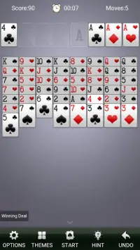 FreeCell Solitaire - klassieke kaartspellen Screen Shot 1