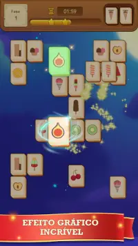 Jogo de Quebra-cabeça Mahjong Solitaire Screen Shot 1