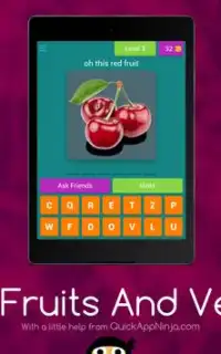 Fruits Quiz For Kids:Food Quiz Screen Shot 6