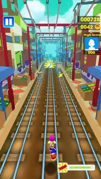 Subway Surfing Princesses Runner Screen Shot 0