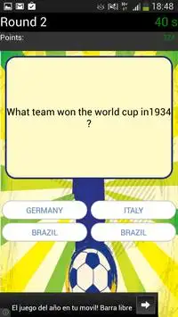 Fifa World Cup Quest Screen Shot 2