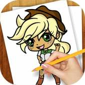 Learn to Draw Dolls and Ponies Equestrian World