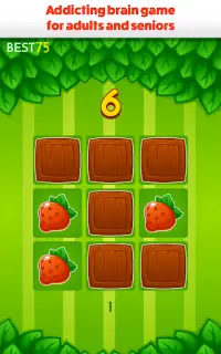 Brain game : Memory training for adults : Fruits Screen Shot 10