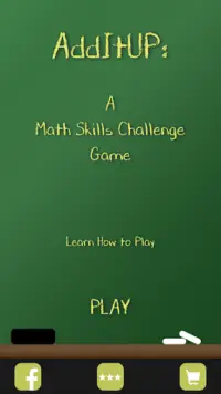 AddItUP: Math Skills Challenge Screen Shot 0