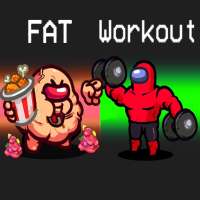 Among Us Workout vs Fat Mod