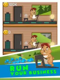 Idle Hamster Tower Tycoon: Gold Miner Clicker Screen Shot 5