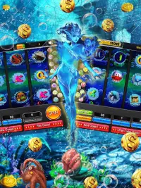 Deep Blue Sea Monster Slots Screen Shot 1