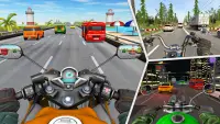 Traffic Highway Rider: Real Bike Racing Games Screen Shot 2
